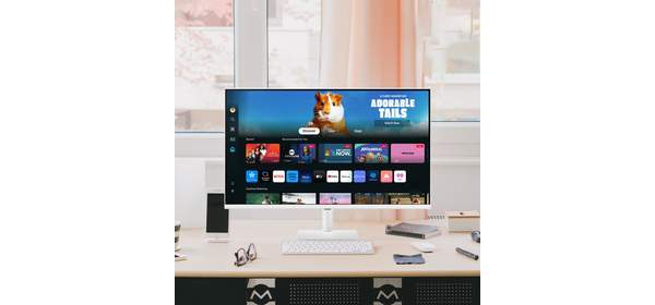 삼성전자 68.6cm FHD LED M5 스마트 모니터 화이트 LS27CM501EKXKR, 단일속성, S27DM501, 68cm 1