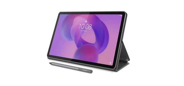 Lenovo Idea Tab 11인치 태블릿 펜 및 폴리오 케이스 포함 - 치수 6300 / 8GB RAM / 128GB 스토리지/안드로이드 15/2.5K / 90Hz/루나 그, Lenovo Idea Tab 11인치 태블릿 펜 및 폴