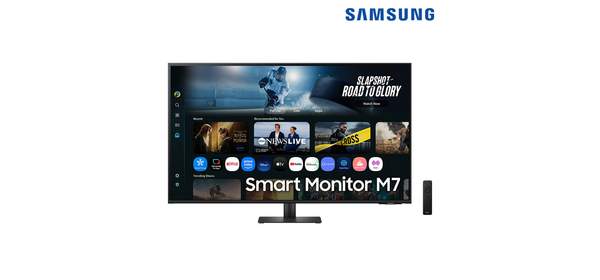 삼성전자 스마트 M7 S43DM700 43인치(107.9cm) 스마트TV 모니터, LS43DM700UKXKR, 107.9cm