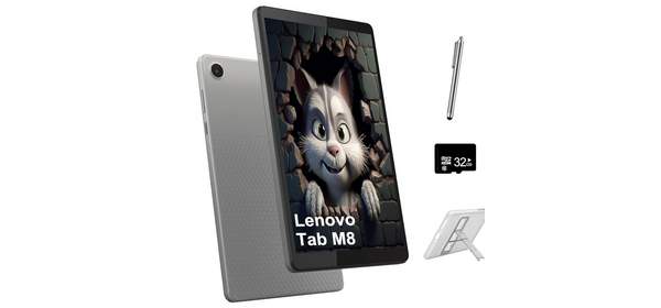Lenovo 탭 M8 Gen 4 태블릿 가정 및 아동용 8인치 HD IPS 2GB RAM 32GB 스토리지 MediaTek Helio A22 구글 키즈 스페이스 안, Lenovo 탭 M8 Gen 4 태블릿, 가정 및 아동