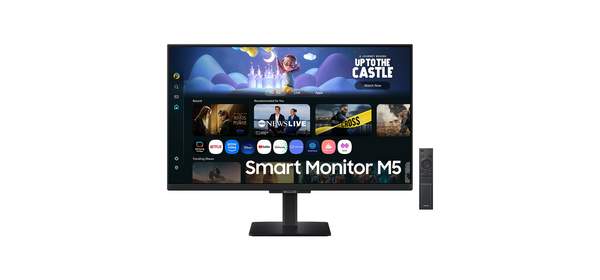 삼성전자 27인치 스마트 TV 모니터 SMART M5 M50F, 삼성 스마트 27인치 모니터, 68.6cm 1