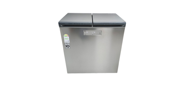 LG전자 기사설치 김치톡톡 217L 뚜껑형 2도어 김치냉장고 1등급 메탈 샤이니 퓨어 25년형 페가전수거 1