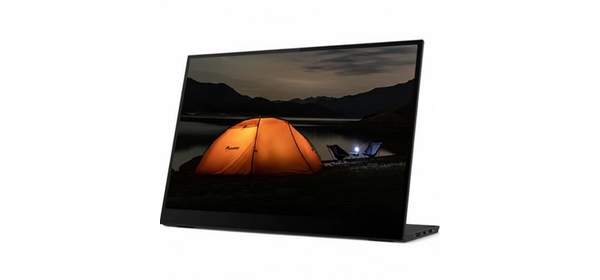 레노버 QHD+ IPS WLED 4.9mm 베젤 휴대용 모니터 63AAUAR6WW, 35cm, ThinkVision