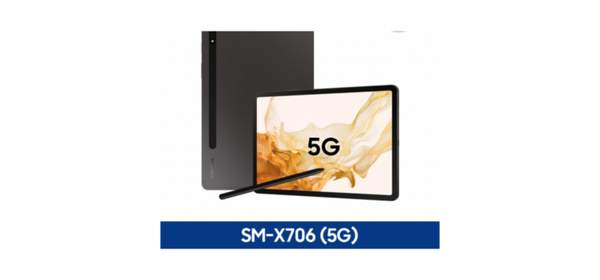 삼성전자 갤럭시탭 S8 SM-X700, S8+S펜, 128GB, Wi-Fi+Cellular