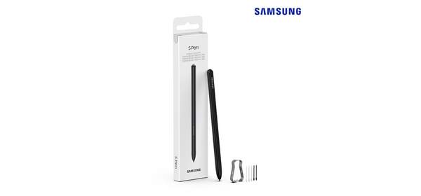 삼성 정품 갤럭시탭S7FE S펜 터치펜 + 별다섯 펜촉, 블랙