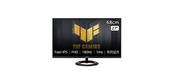 에이수스 FHD TUF Gaming 180Hz Fast IPS 게이밍 모니터, 68.58cm, VG279Q3R