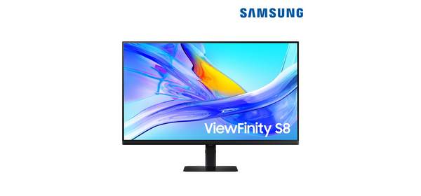 삼성전자 뷰피니티 S8 S32D806 80cm(32인치) IPS 4K UHD 피벗 평면 고해상도 모니터, LS32D806UBKXKR, 80cm