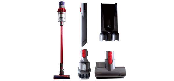 [무상AS/국내정품] 다이슨 V10 싸이클론 무선 청소기 (풀패키지) + 보관백 구성, 레드