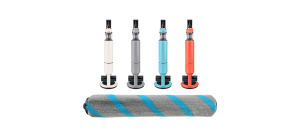 삼성 무선청소기 비스포크 제트 220W 정품 슬림 LED 브러쉬 헤드 블루 은사 롤러 VCA-SABC95 VS20B956 VS20B957, 1개