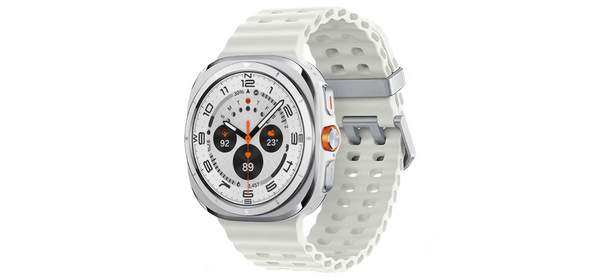 삼성전자 갤럭시 워치 울트라 이심 지원 2025년 버전, GPS + 블루투스, 4.7cm, 티타늄 화이트