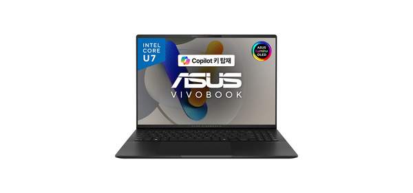 에이수스 2024 Vivobook S 16 OLED 인텔 코어 인텔 Ultra7, NeutralBlack, 512GB, 512GB, WIN11 Pro, 정품S5606MA-MX090