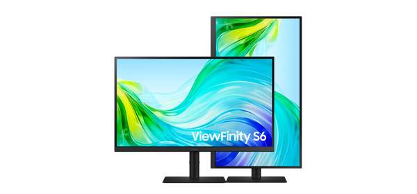 삼성전자 68.4cm (27인치) S27F610 뷰피니티 S6 QHD IPS 컴퓨터 모니터 LS27F610EAKXKR 피벗지원 1
