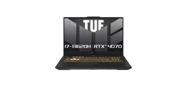 에이수스 2024 TUF 게이밍 F17 코어i7 인텔 13세대 지포스 RTX 4070, Mecha Gray, 512GB, 16GB, WIN11 Pro, FX707VI-HX090