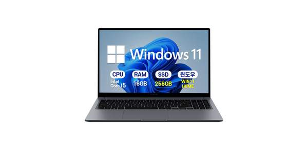 삼성 갤럭시북4 인텔 i5 15.6인치 사무용 학생용 업무용 인강용 가성비 노트북, 그라파이트, NT750XGR-A51A, 256GB, 16GB, WIN11 Home