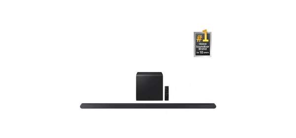 삼성 S800D 울트라 슬림 3.1.2채널 무선 돌비 애트모스 사운드바 Q 심포니 스페이스핏 사운드 프로 및 내장 타이탄 블랙