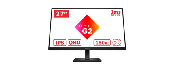 HP QHD OMEN 27Q G2 IPS 180Hz 게이밍 모니터, 68.6cm, OMEN 27Q G2(27인치 무결점) OMEN 27_q G2