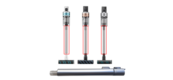 삼성 무선청소기 제트 2.0 교체용 정품 파이프 관 봉 VS20T VS20R VS15T VS15R, 1개