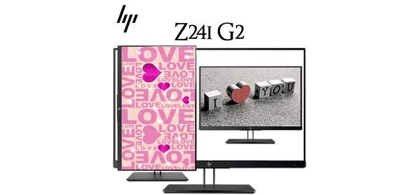 브랜드 모니터, 60cm, HP 24인치 전문가용 피벗 모니터 Z24i G2 1
