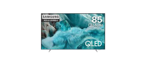 [빠른배송] 삼성 QLED 85인치 스마트TV KQ85QF7SAFXKR 214cm 1등급효율 무료설치, 방문설치, 스탠드형, 214cm(85인치) 1