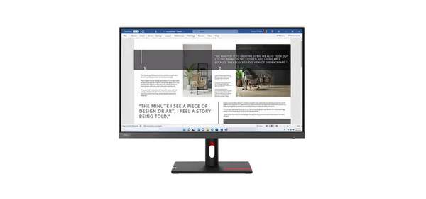 레노버 ThinkVision S27i-30 63DFKAR4WW A/S 3년 눈부심방지 틸트 병원 학교 사무용 CCTV 27인치 모니터, 68.58cm 1