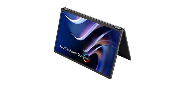 ASUS 에이수스 ZenScreen Duo OLED MQ149CD 휴대용 폴더블 포터블 모니터, 35.56cm