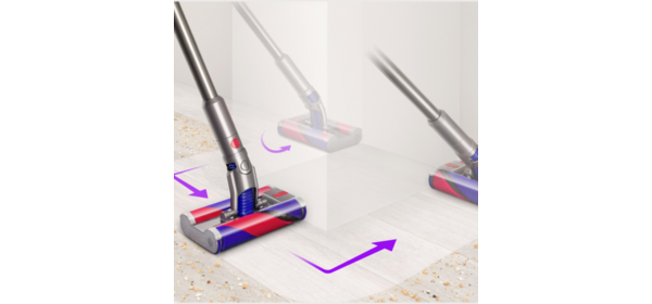 다이슨 정품 옴니 글라이드 전방향 플러피 헤드 SV19 더블 소프트롤러, 1개