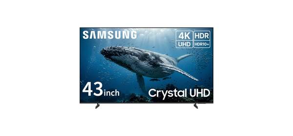 삼성전자 CRYSTAL 4K UHD 스마트 TV, 방문설치, 스탠드형, U8000(25년형), 109cm(43인치)