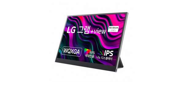 LG전자 WQXGA 그램 +View 모니터, 16MR70 딥믹스, 40cm 16MR70 딥믹스