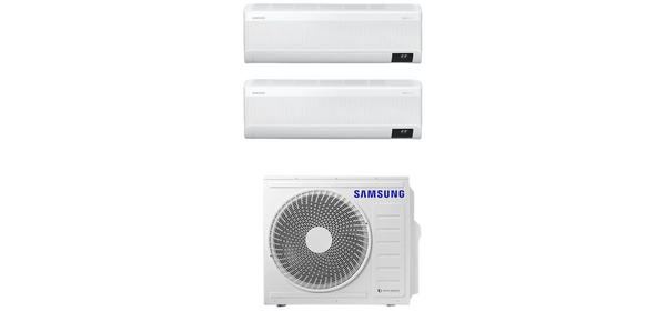 삼성 벽걸이 투인원 무풍 에어컨 1등급 인버터 올인원 6평+6평 2in1 3in1 4in1 5in1, 올인원에어컨, 일반배관형, 삼성 6평+6평(1등급)