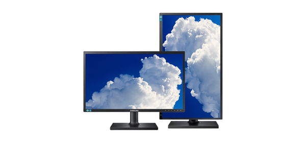 삼성전자 22인치 A급 LS22E45K 피벗모니터 HDMI 케이블 제공 노트북 세로모니터 (주)림성, LS22E450, 54cm