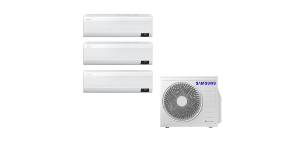 삼성 1등급 무풍 벽걸이에어컨 2in1 3in1 4in1 6평 조합형 다배관 올인원 ND, 일반배관형, 6평 3대