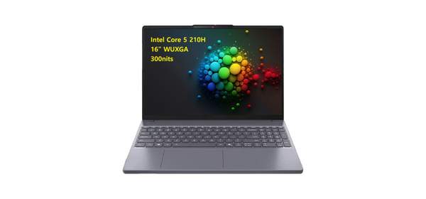 레노버 아이디어패드 Slim3 16IRH10R / WIN11 / Intel Core 5 210H, WIN11 Pro, 8GB, 256GB, Luna Grey 1
