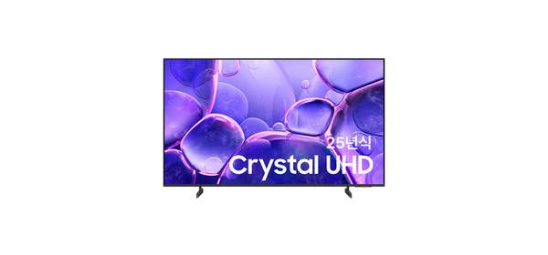 삼성전자 25년형 4K UHD SMART TV 108cm(43인치) 유튜브 넷플릭스 OTT 시청 가능 43U8000F 방문설치, 스탠드형, 삼성스마트TV 43U8000F 1