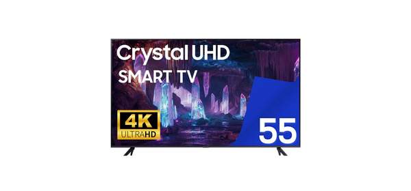 삼성 TV 55CU7000 크리스탈 UHD 4K 138cm(55인치) LED 스마트 티비 유튜브 넷플릭스 디즈니 미러링, 방문설치, 벽걸이형, 55인치 1