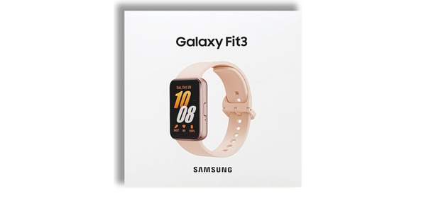 삼성 갤럭시핏3 R390 핑크골드 블루투스 스마트워치 관세포함, 단품, 4cm