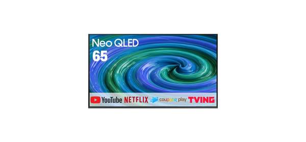 삼성전자 65인치(165cm) 25년형 NEO QLED 슬림베젤 네오 큐엘이디 4K UHD 스마트 TV 65QN80F, 방문설치, 벽걸이형 1