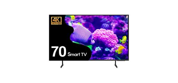 삼성전자 176cm(70인치) 크리스탈 4K UHD 스마트 TV 70DU7200, 방문설치, 스탠드형, 70DU7200_수도권