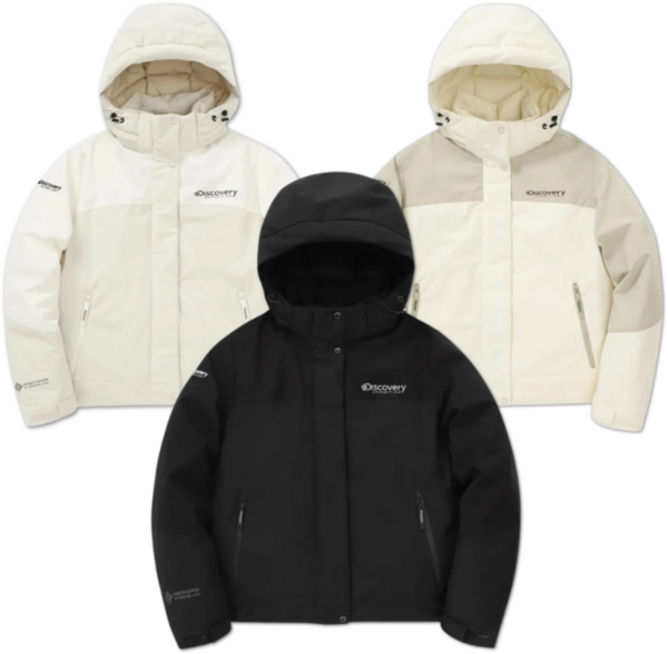 추천5 디스커버리 여성 패딩