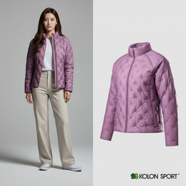 추천2 코오롱 경량 패딩 여성