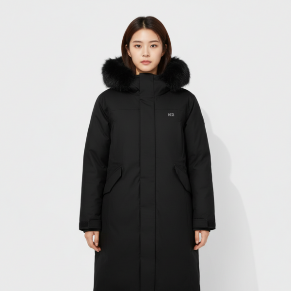 추천2 구스 롱패딩