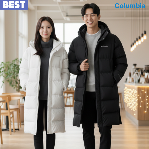 추천4 컬럼비아 롱패딩