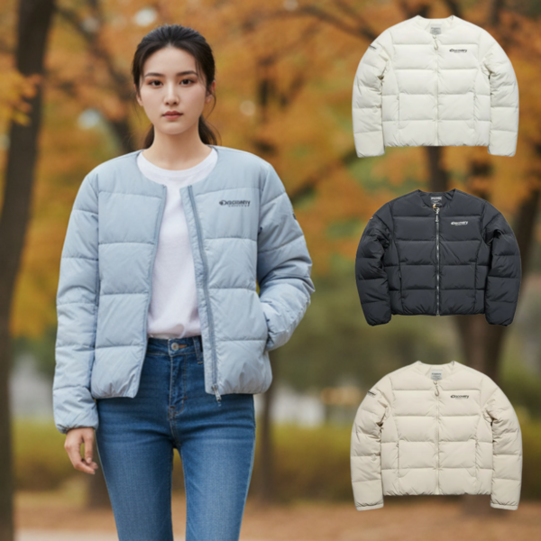 추천3 디스커버리 여성 경량 패딩
