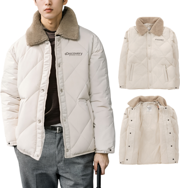 추천3 디스커버리 경량 패딩 남성