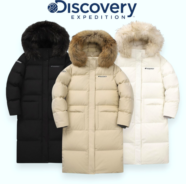 추천3 디스커버리 여성 롱패딩