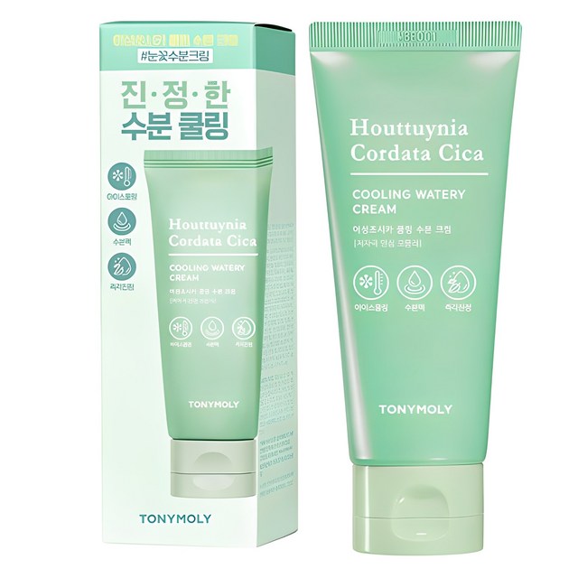 토니모리 어성초 시카 쿨링 수분 크림 솔직 후기 | 실사용자 리뷰 분석 - 상품 이미지 1