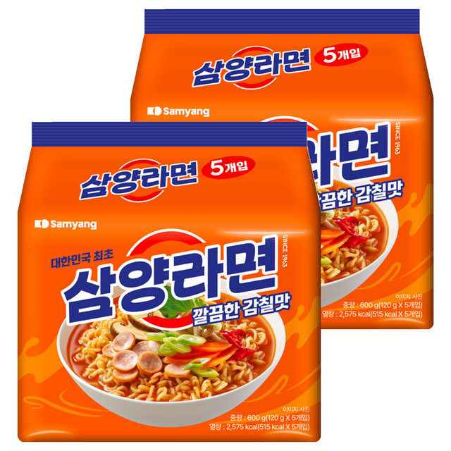 삼양라면 120g, 10개