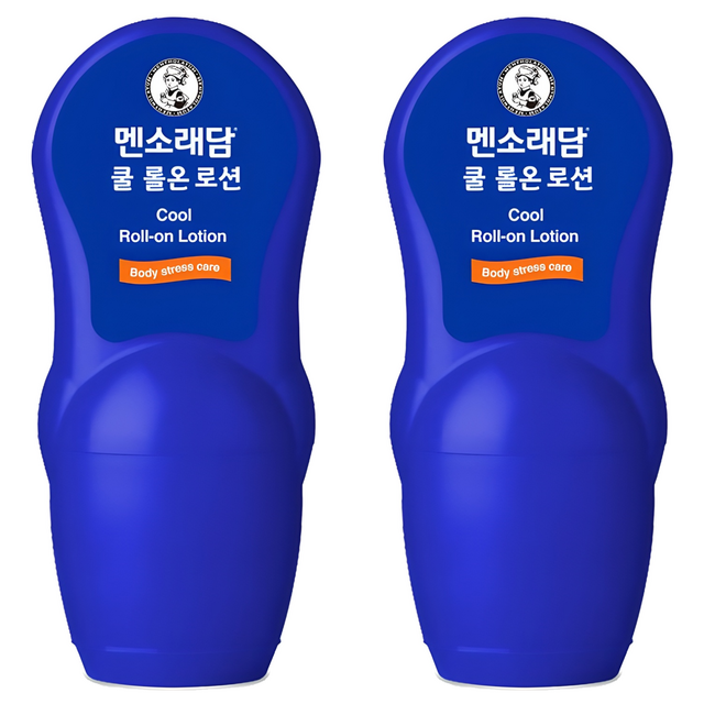 멘소래담 쿨 롤 온 바디로션, 50ml, 2개