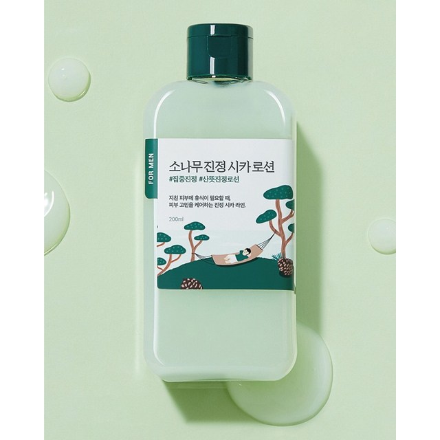 라운드랩 포 맨 소나무 진정 시카 로션 솔직 후기 | 피부 타입별 분석 - 상품 이미지 3