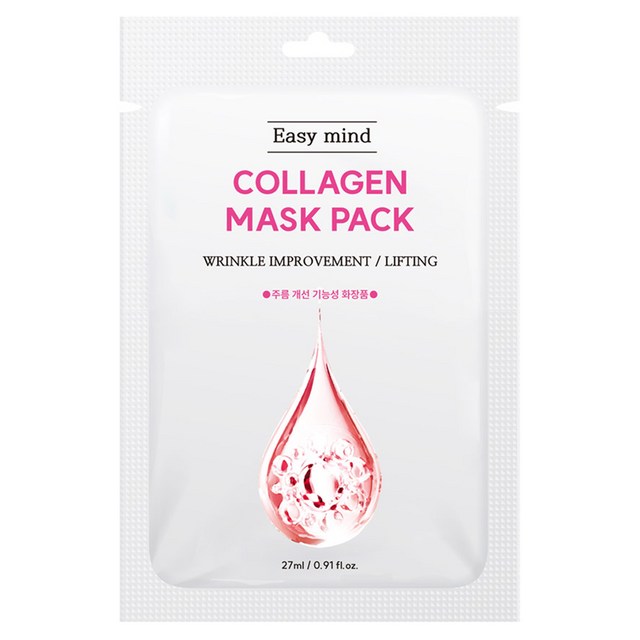 이지마인드 주름개선 콜라겐 마스크팩 27ml 솔직 후기 | 실사용자 리뷰 분석 - 대표 이미지