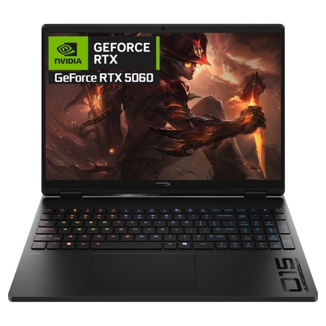 HP 2026 하이퍼엑스 오멘 15 코어I7 인텔 14세대 지포스 RTX 5060